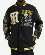 Scarface-Yellow-Varsity-Jacket