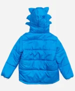 Sega Sonic the Hedgehog Puffer Jacket Back