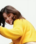 Selena-Gomez-Yellow-Sweater