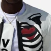 Skeleton-Vanson-Heart-White-Leather-Jacket