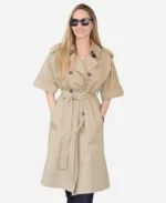 Venice Film Festival Angelina Jolie Trench Coat