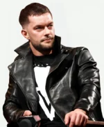 WWE Wrestler Finn Balor Club Black Leather Jacket