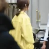 Yellow Lily Collins Jacket