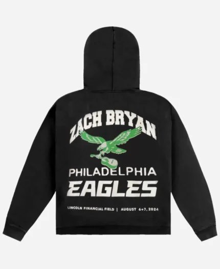 Zach Bryan Eagles Hoodie Back