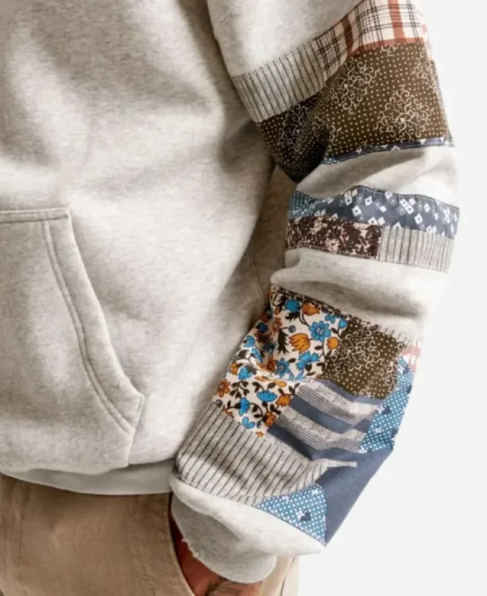 Abercrombie-Patched-Hoodie-Sleeves-Detaling