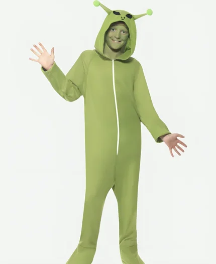 Alien 2024 Green Halloween Costume Front