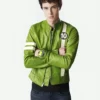 Alien-Swarm-Ben-10-Green-Leather-Jacket