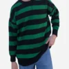 American-Horror-Story-Tate-Langdon-Green-And-Black-Striped-Sweater-