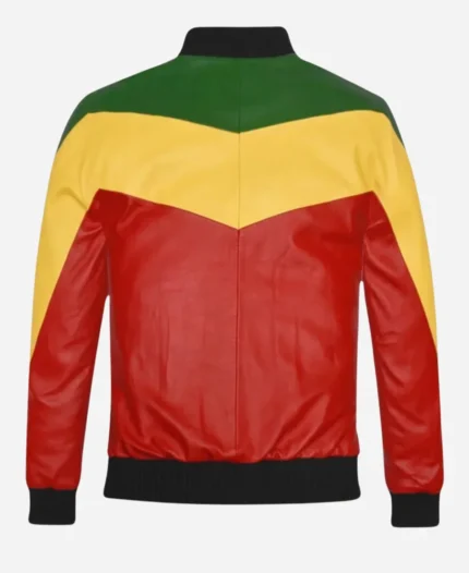 Bob-Marley-Multicolor-Bomber-Leather-Jacket