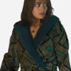 Ella-Purnell-Sweetpea-S1-Geometric-Print-Robe