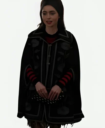 Emily-in-Paris-S04-Lily-Collins-Cape-Coat