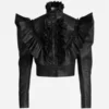 Fortnight-Music-Video-Taylor-Swift-Black-Ruffle-Jacket