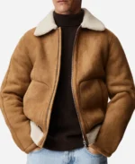 Fur-Collar-Brown-Suede-Leather-Trucker-Jacket