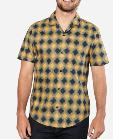 John-B-Outer-Banks-S04-Yellow-Printed-Shirt