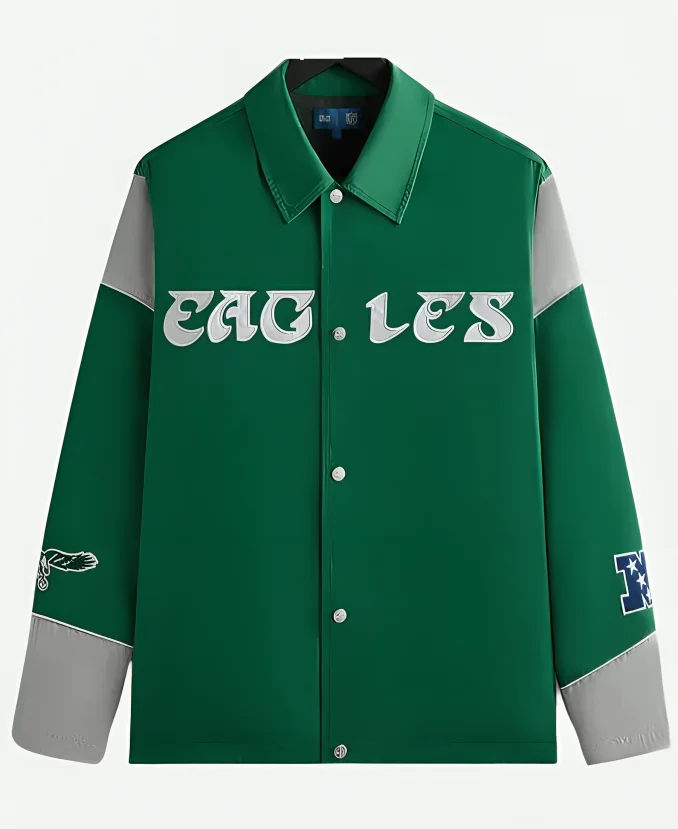 Kith-NFL-47-Eagles-Kieran-Coaches-Jacket-Front