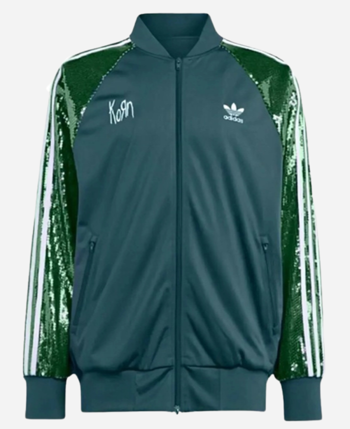 Korn-X-Green-Sequin-Tracksuit