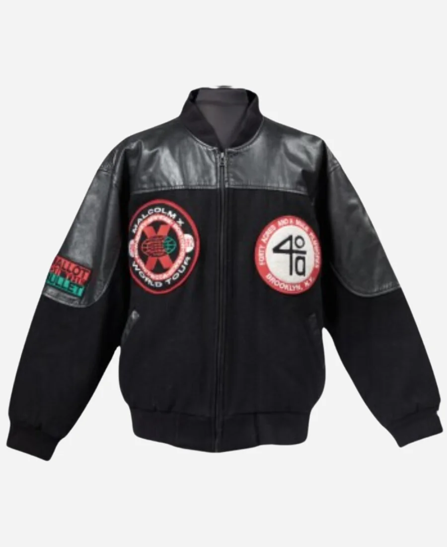 Malcolm-X-World-Tour-Cast-And-Crew-Jacket