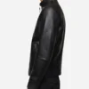 Mens-Black-Biker-Leather-Zip-Up-Jacket-Side