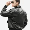 Mens-Black-Bomber-Leather-Jacket-–-Air-Force-Pilot-Style-3