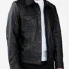 Mens-Black-Leather-Tucker-Jacket