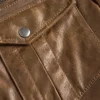 Mens-Brown-Bomber-Leather-Jacket-with-Rib-Collar-Pocket