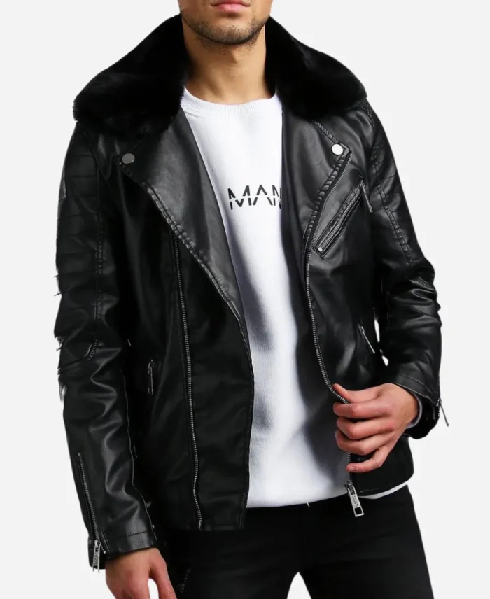 Mens-Leather-Biker-Jacket-With-Fur-Collar