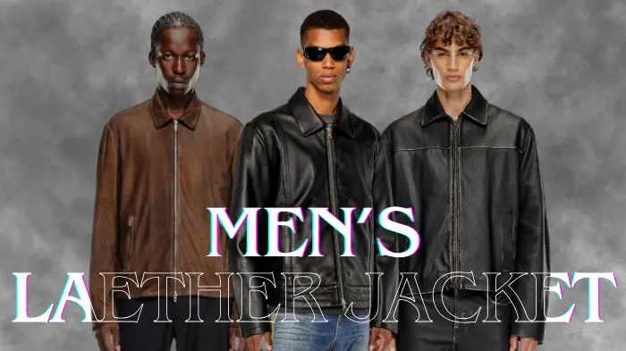 Men's Leather Jacket - Jacket Attire