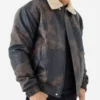 Mens-Sheepskin-Distressed-Brown-Fur-Collar-Jacket