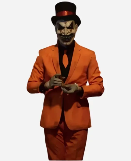 Michael-Sheffield-Movie-The-Jester-2023-Halloween-Orange-Costume-Suit