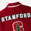 OVO-Campus-Stanford-Varsity-Jacket-Back-Detaling