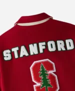 OVO-Campus-Stanford-Varsity-Jacket-Back-Detaling