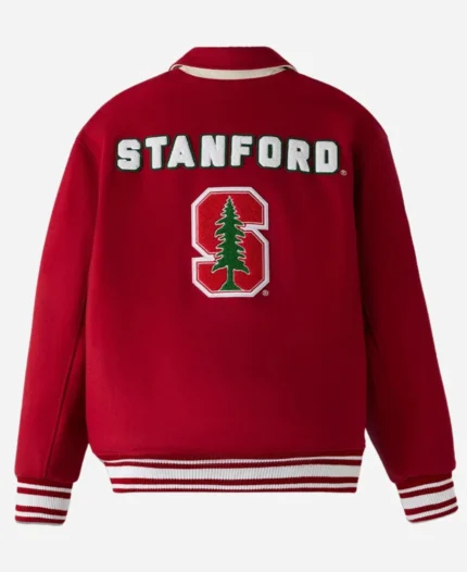 Octobers-Very-Own-2024-OVO-Campus-Stanford-Red-Varsity-Bomber-Jacket