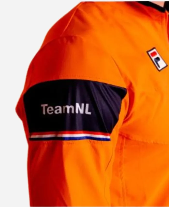 Paris-Olympics-2024-Princess-Catherina-Amalia-Team-Netherlands-Orange-Jacket