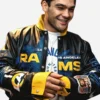 Puka-Nacua-Jeff-Hamilton-Los-Angeles-Rams-Black-Leather-Jacket