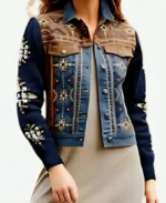 Reba-McEntire-The-Voice-S26-Denim-Embroidered-Jacket