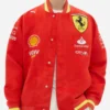 Scuderia-Ferrari-F1-Miami-2024-Red-Varsity-Jacket