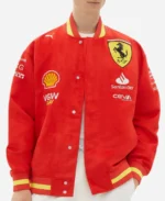 Scuderia-Ferrari-F1-Miami-2024-Red-Varsity-Jacket