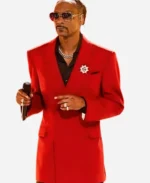 Snoop-Dogg-Tv-Series-The-Voice-Season-26-Red-Blazer