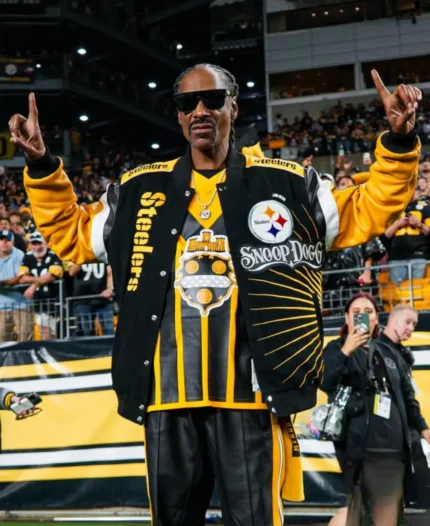 Sunday-Night-Football-Snoop-Dogg-Pittsburgh-Steelers-Varsity-Jacket