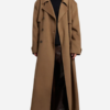 Telluride-Festival-2024-Selena-Gomez-Nicola-Oversized-Camel-Brown-Trench-Coat