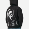 Unisex Halloween Costume Ghostface Pullover Black Hoodie