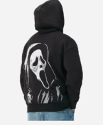 Unisex Halloween Costume Ghostface Pullover Black Hoodie