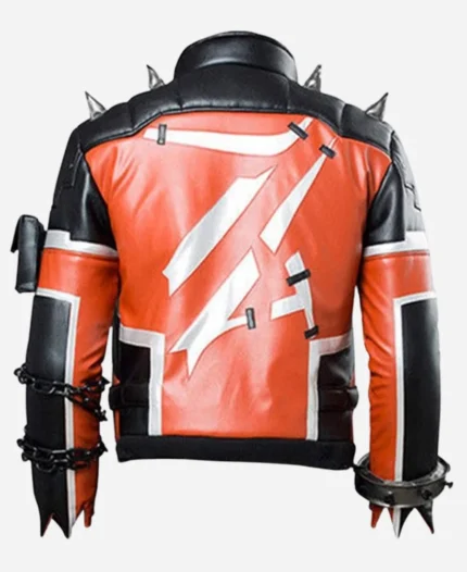 Video-Game-Overwatch-Slasher-76-Halloween-Biker-Black-And-Orange-Jacket