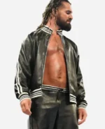 WWE-Raw-2024-Seth-Rollins-Leather-Bomber-Jacket