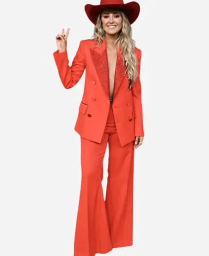 ACM Awards 2024 Lainey Wilson Red Suit