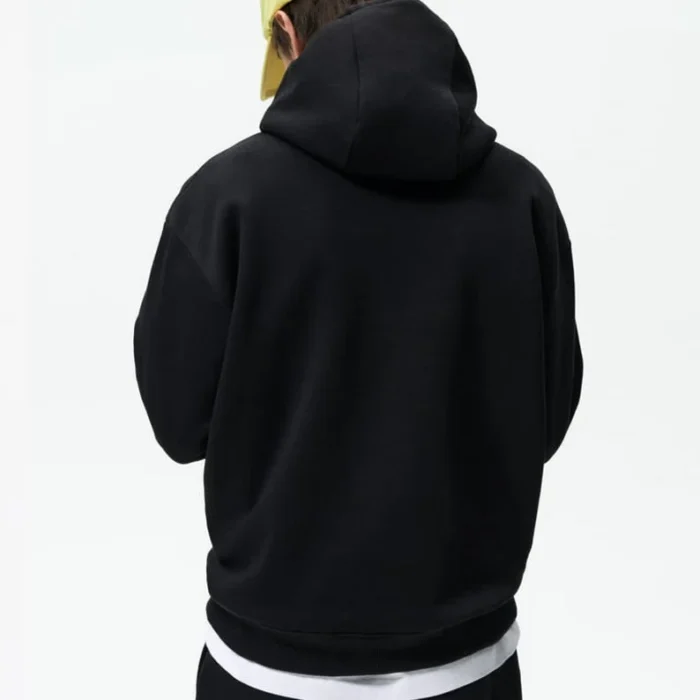  American singer-songwriter Taylor Swift’s Dysphoria Oversize Fleece Black  Hoodie