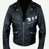 BSA George Michael Black Leather Jacket