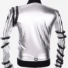 Bad World Tour Michael Jackson Satin Jacket Back