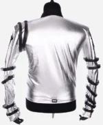 Bad World Tour Michael Jackson Satin Jacket Back