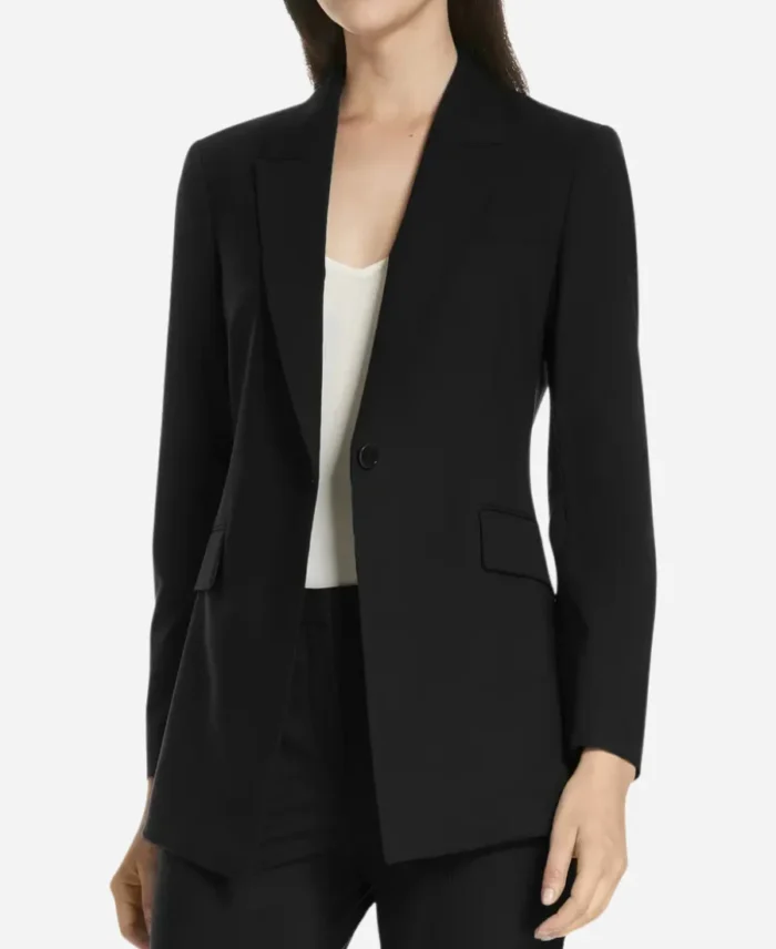 Beth Dutton Black Blazer front